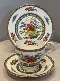 Zestaw śniadaniowy (trójka), porcelana kostna Paragon England.