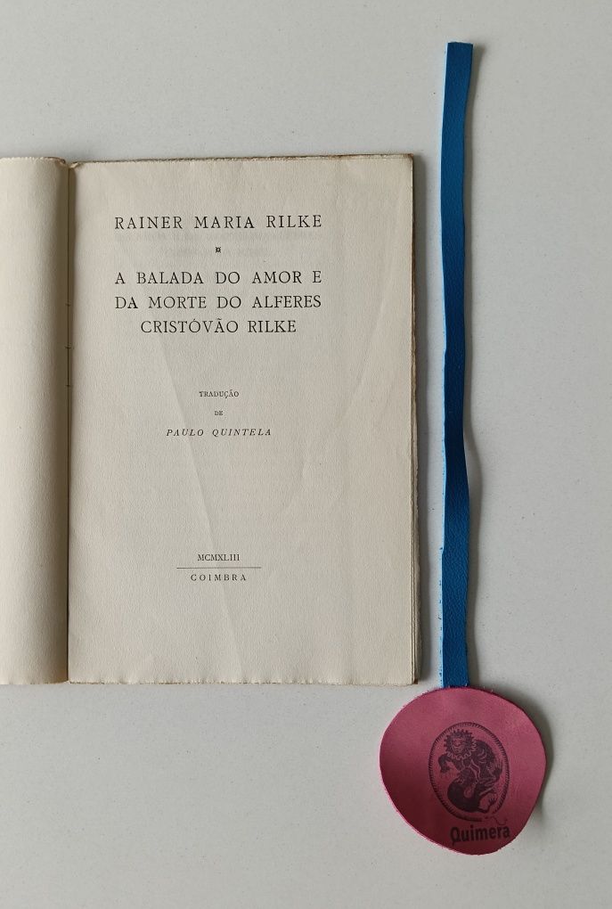 A balada do amor e da morte do Alferes Cristóvão Rilke