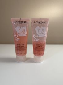 Zestaw Lancome maska Hydra Zen Jelly Mask + peeling Rose Sugar Scrub