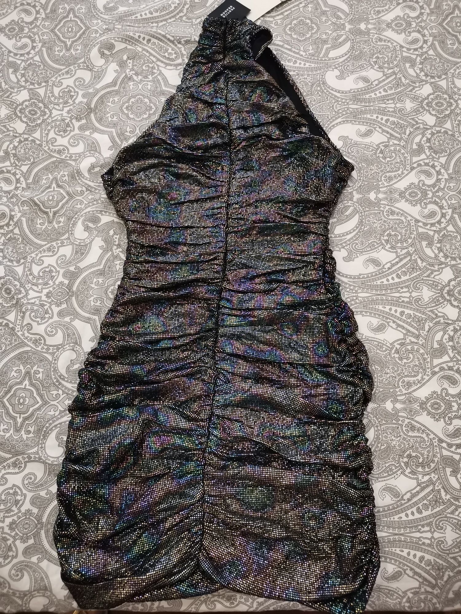 Vestido brilho Zara