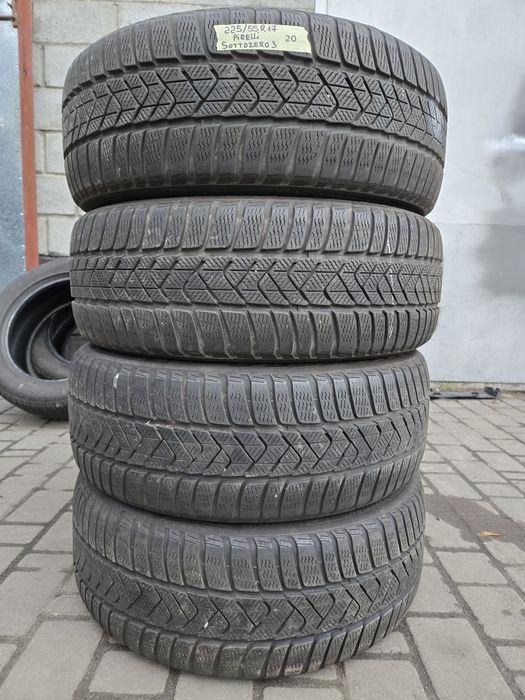 Шини зимові 225 55 17 Pirelli Sotozero 3 Склад 215 60