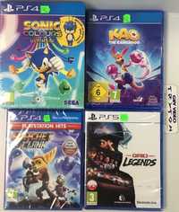 GRY PS4/PS5 Sonic Colours Ratchet Clank Kangurek Kao Grid Legends