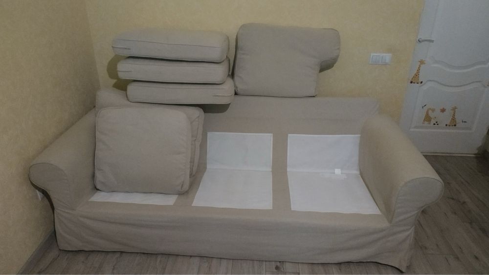 ІКЕА 3-місний великий диван EKTORP ЕКТОРП Ікея