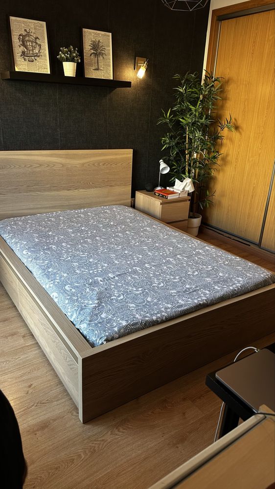 Cama + Colchão 1.60mx2m