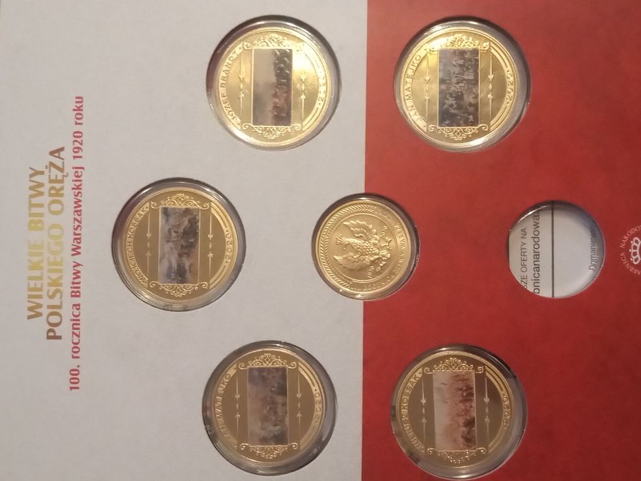 100 rocznica bitwy warszawskiej złoto   100 lat polskiego oręża medal