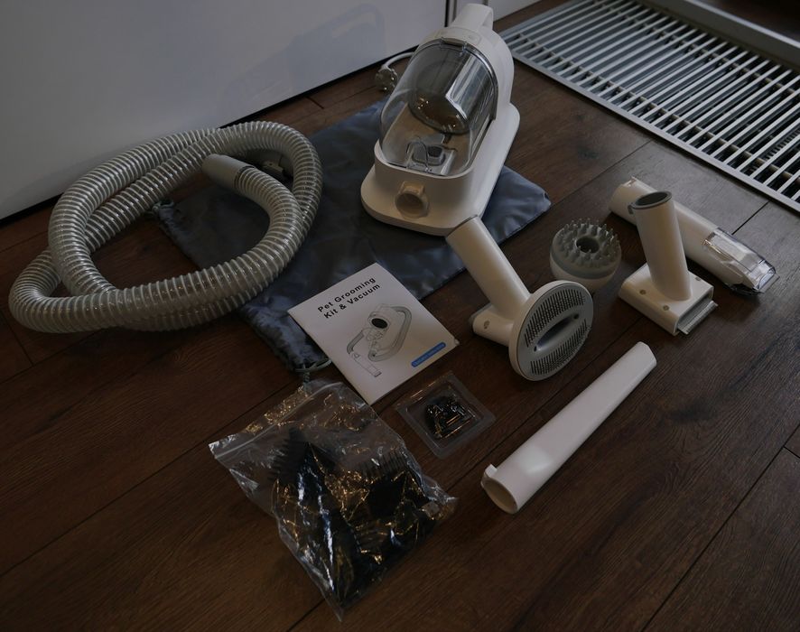 Пилосос для грумінгу Pet grooming kit & vacuum