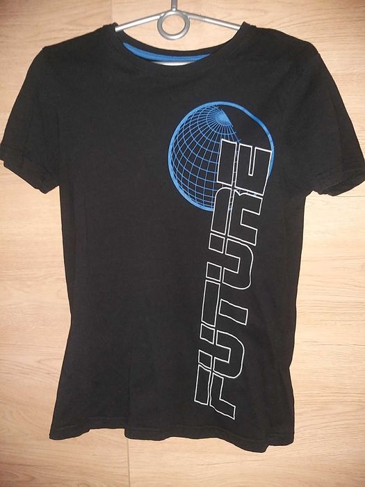 Czarna Koszula z nadrukiem