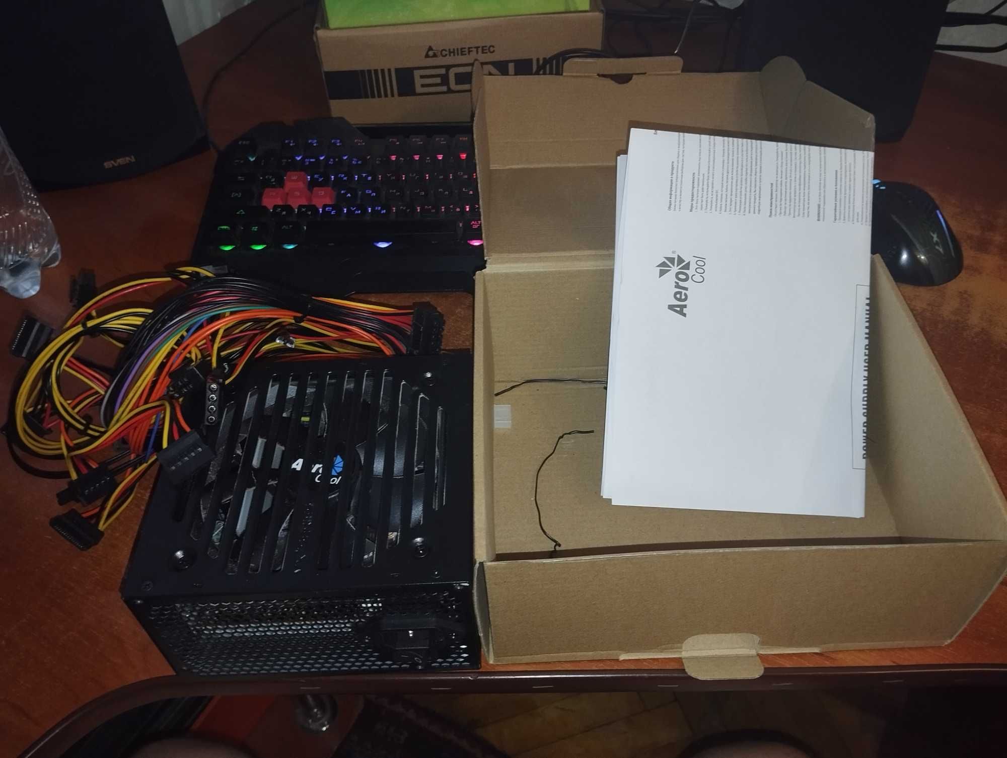 Блок питания AeroCool VX Plus 600