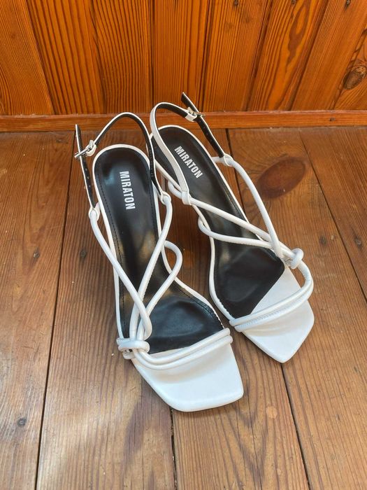 Босоніжки Miraton білі р.40