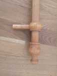 Karnisz drewniany 150cm pojedynczy