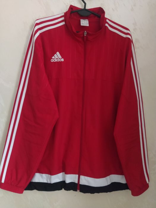 Bluza Sportowa Adidas Rozmiar XL Kolor Czerwona Nowa
