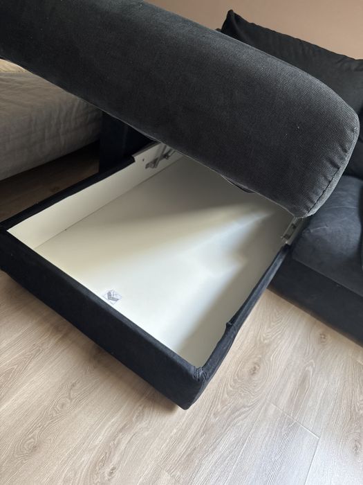 Kanapa vimle ikea 4 osobowa z szezlongiem narożnik pokrycie x2