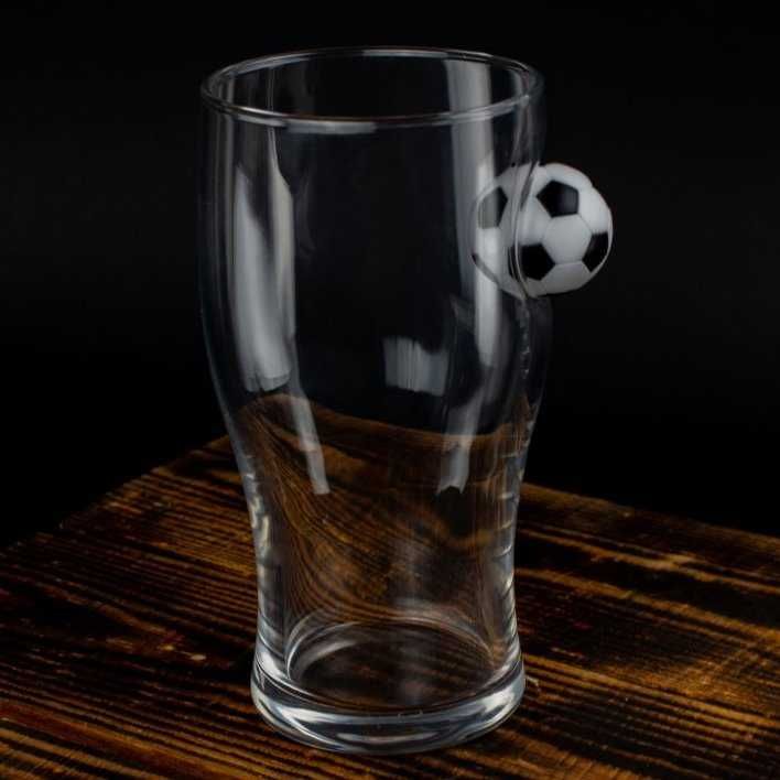 Пивной бокал с пулей гербом трезубом мячом блесной кружка для пива