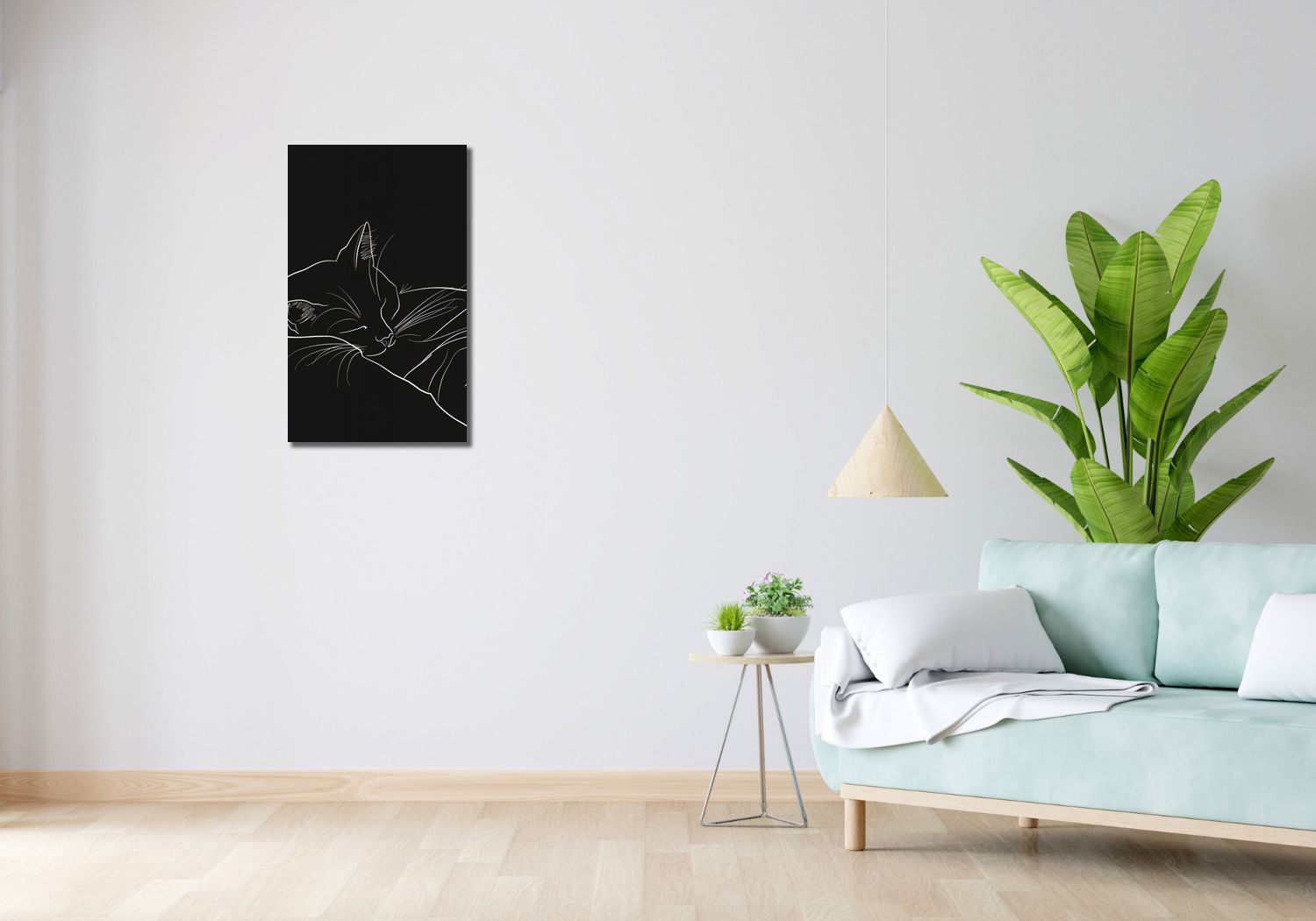 Obraz 40x70cm Nocny Spokój
