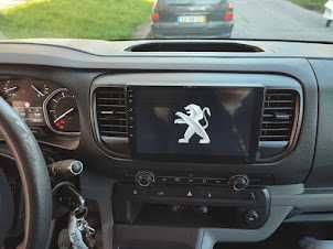 Auto rádio Toyota Proace Peugeot Expert Citroen  Android GPS Bluetooth