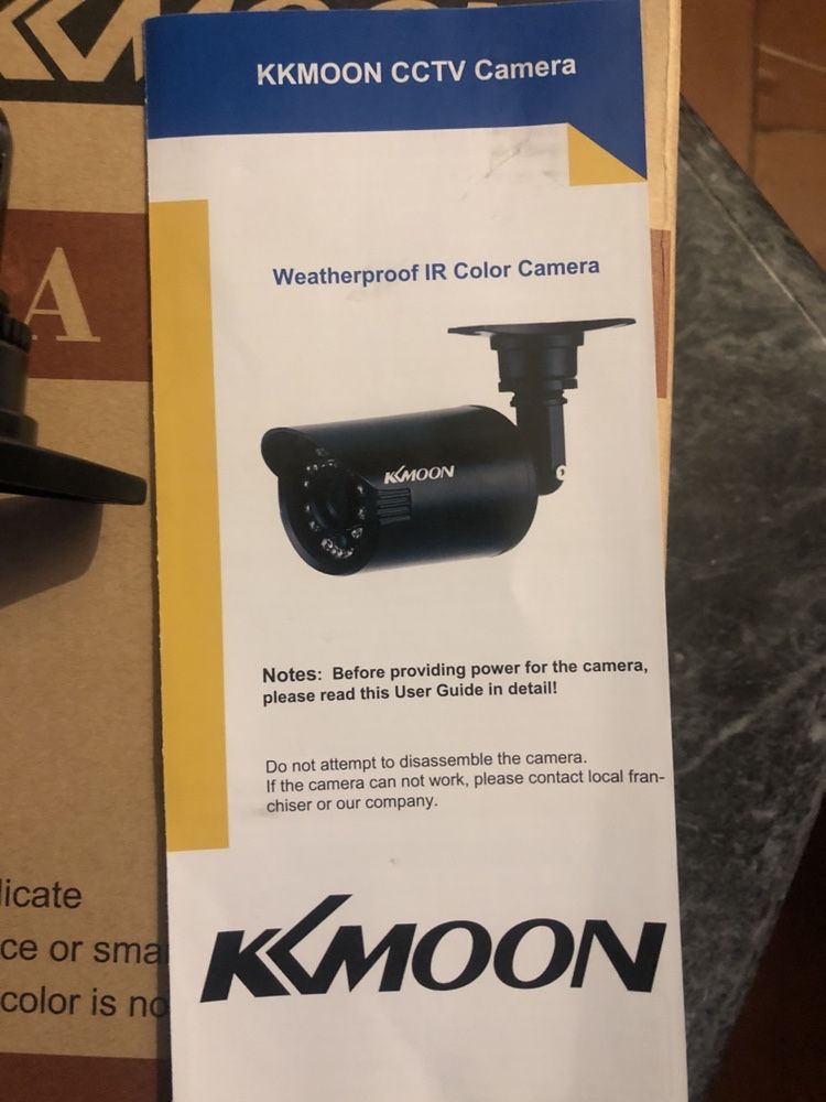 Kit de cameras CCTV kkmoon 4 unidades