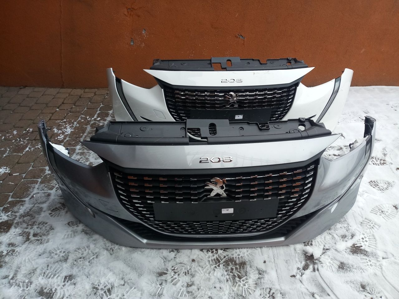 Peugeot 208 II zderzak,błotnik,lampa,led,drzwi,belka,gril,konsola,mask