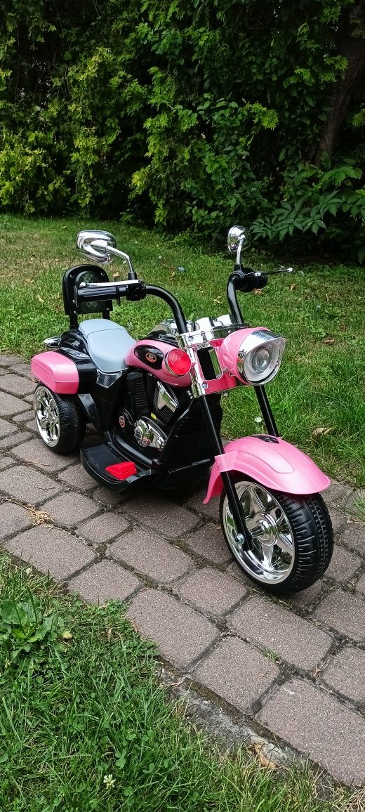 Motocykl elektryczny dla dzieci chopper 3km/h