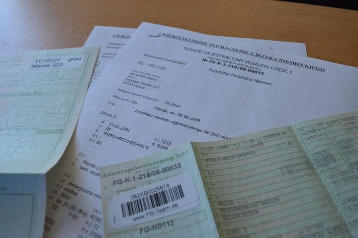 Rejestracja Samochodów / Pojazdów Sprowadzonych Chojna Gryfino