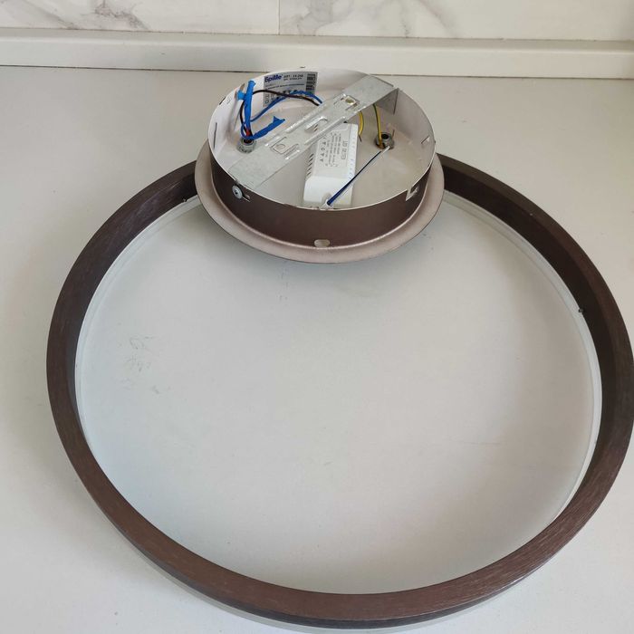 Люстра дизайнерская 23Вт светодиодная Brille BL-935 круглая коричневая