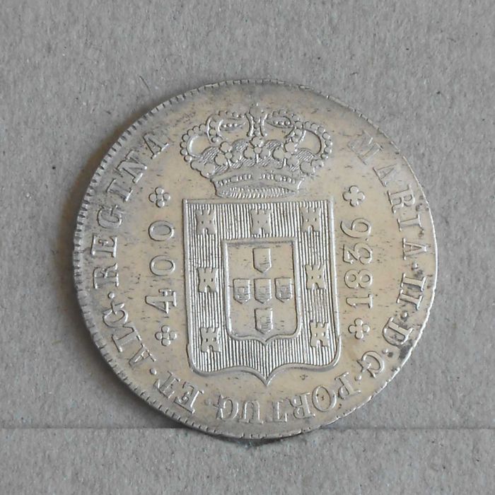 Portugal 400 reis 1836 - olx X10825