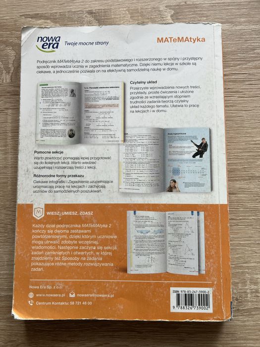 Matematyka 2 podrecznik zakres podstawowy i rozszerzony Nowa Era 2020