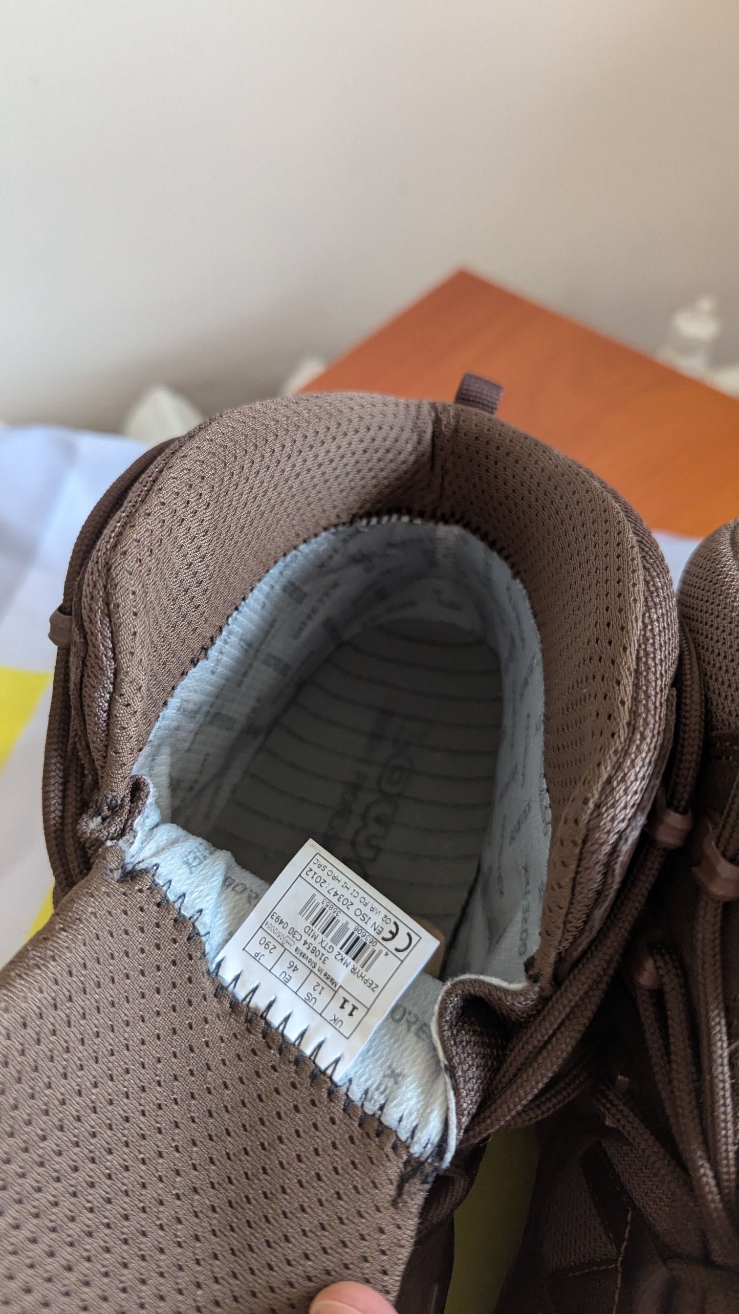 Тактичні черевики Lowa Zephyr Mk2 Gore-Tex® MID TF. Коричневі