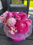 Candle Flower box XL wykonany z naturalnych świec sojowych z aromatem