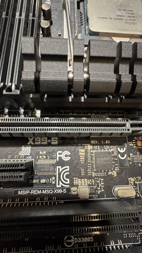 Płyta główna ASUS X99-S + procesor Intel Xeon E5-2603v3