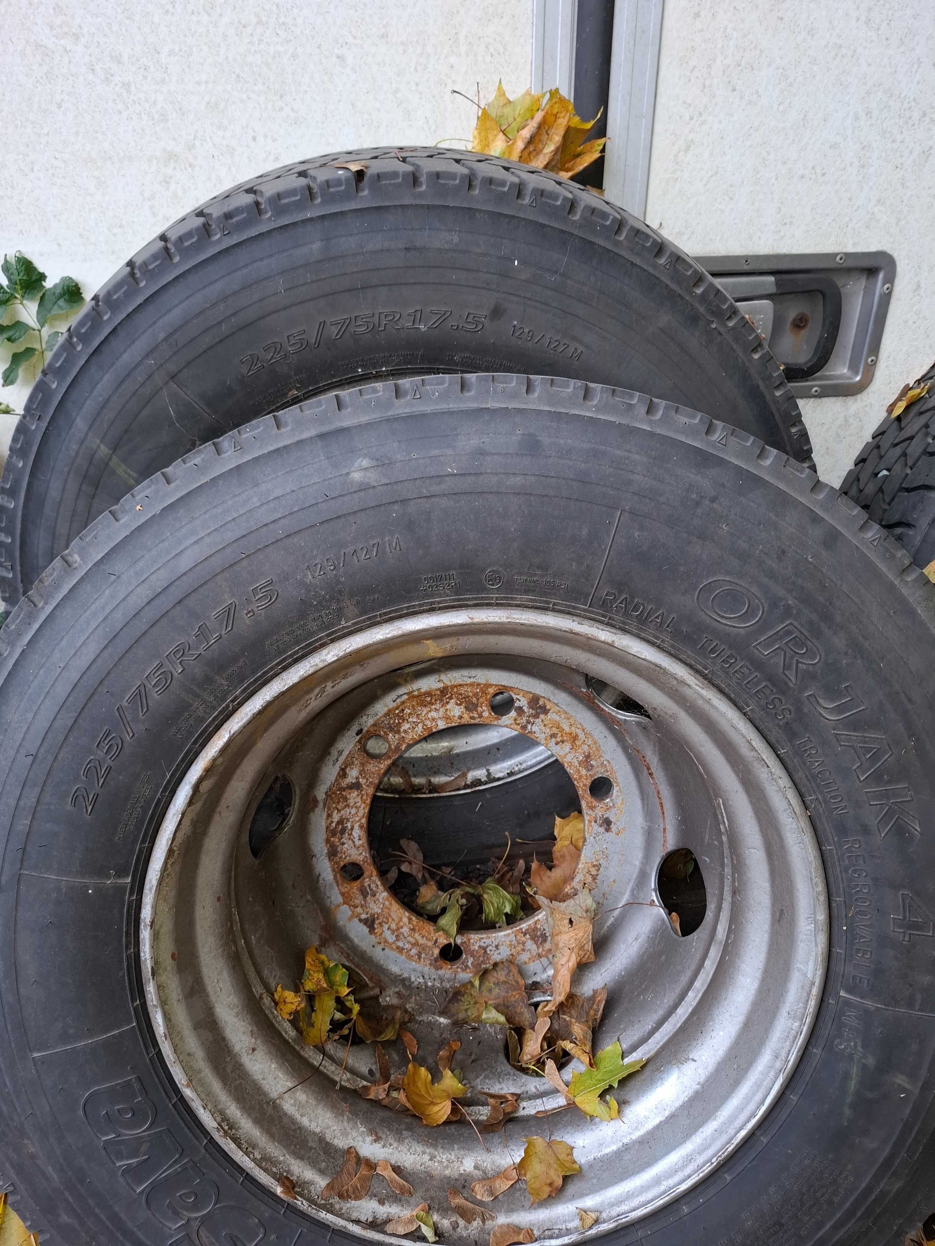 Koła felgi opony 225/75 R 17.5 SAVA ORJAK 4 225/75 R17.5 129/127 M