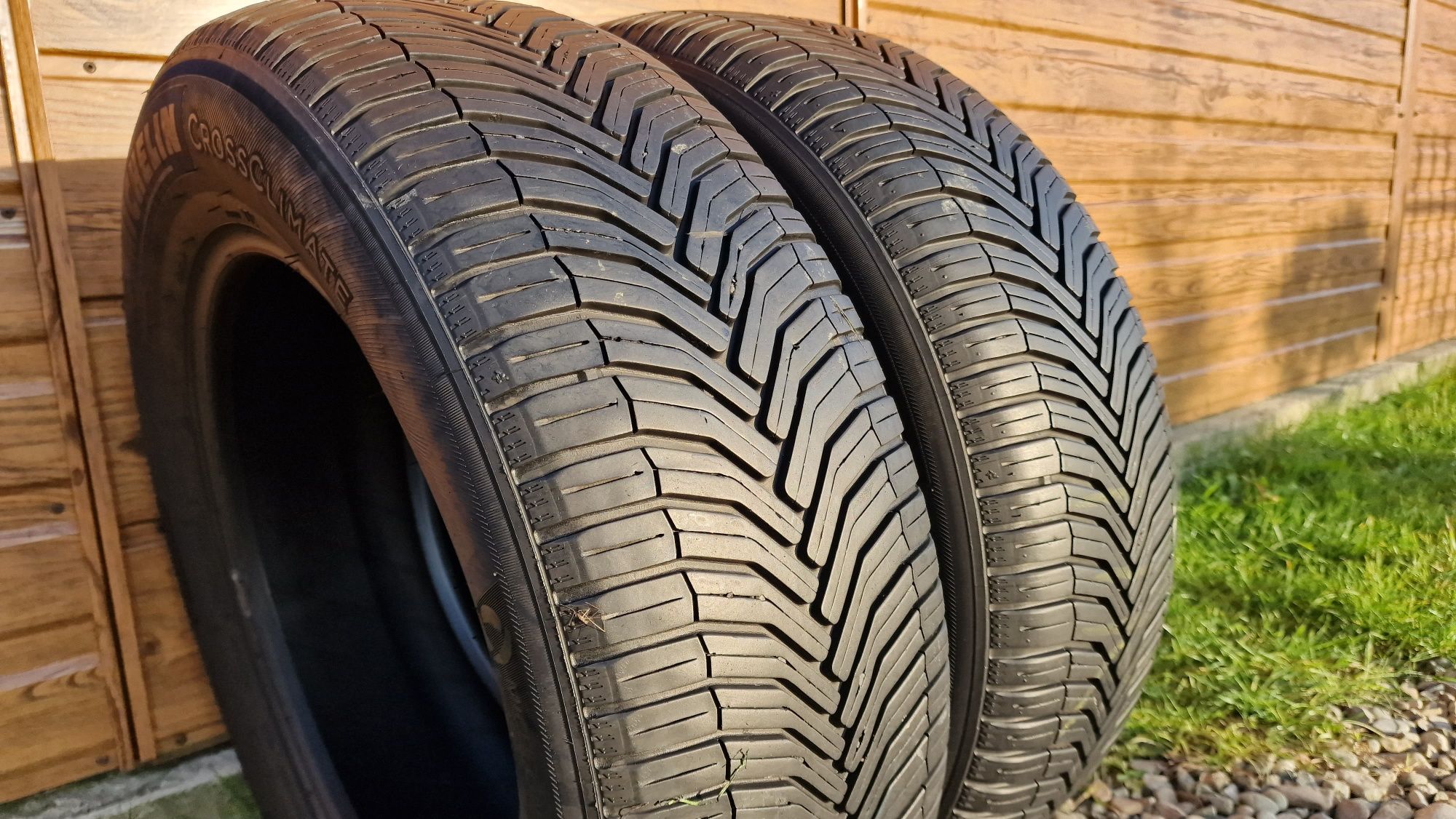 Opony 215/65R17 Całoroczne. Michelin. Idealne. 2szt.WYSYŁAMY!