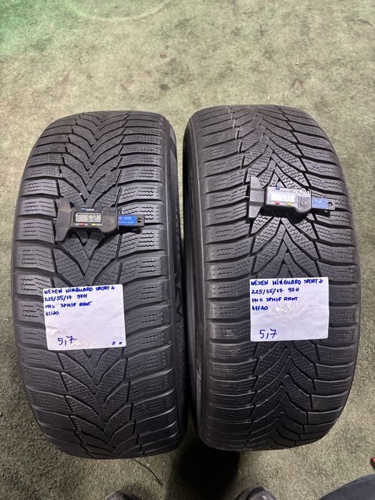 2x 225/55R17 97H NEXEN WINGUARD SPORT 2 opona zimowa M+S 3PMSF RANT