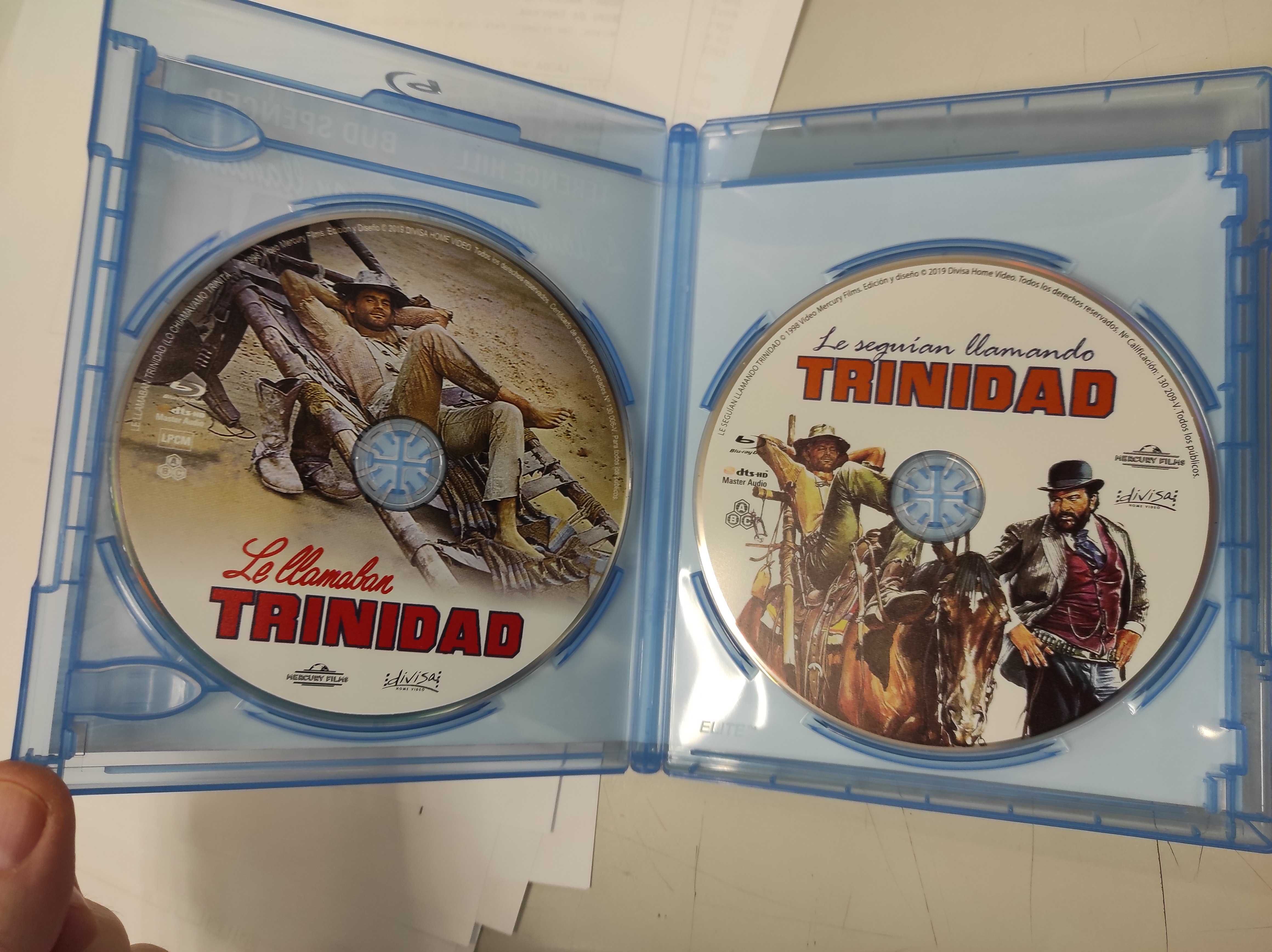 Blu-ray : Trinitá - Cowboy Insolente/Continuaram a Chamar-me Trinitá