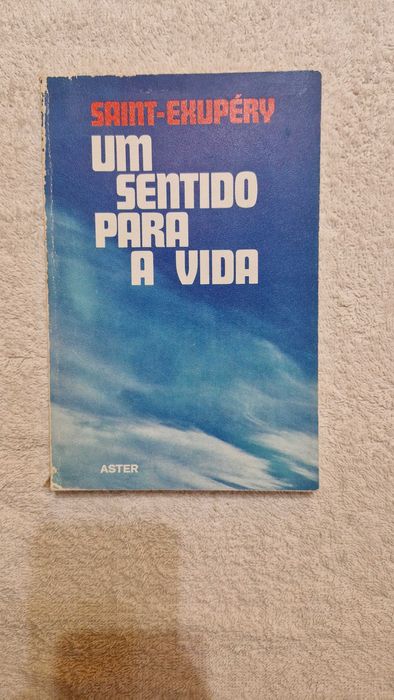 Livro "Um Sentido para a Vida", de Saint Exupéry