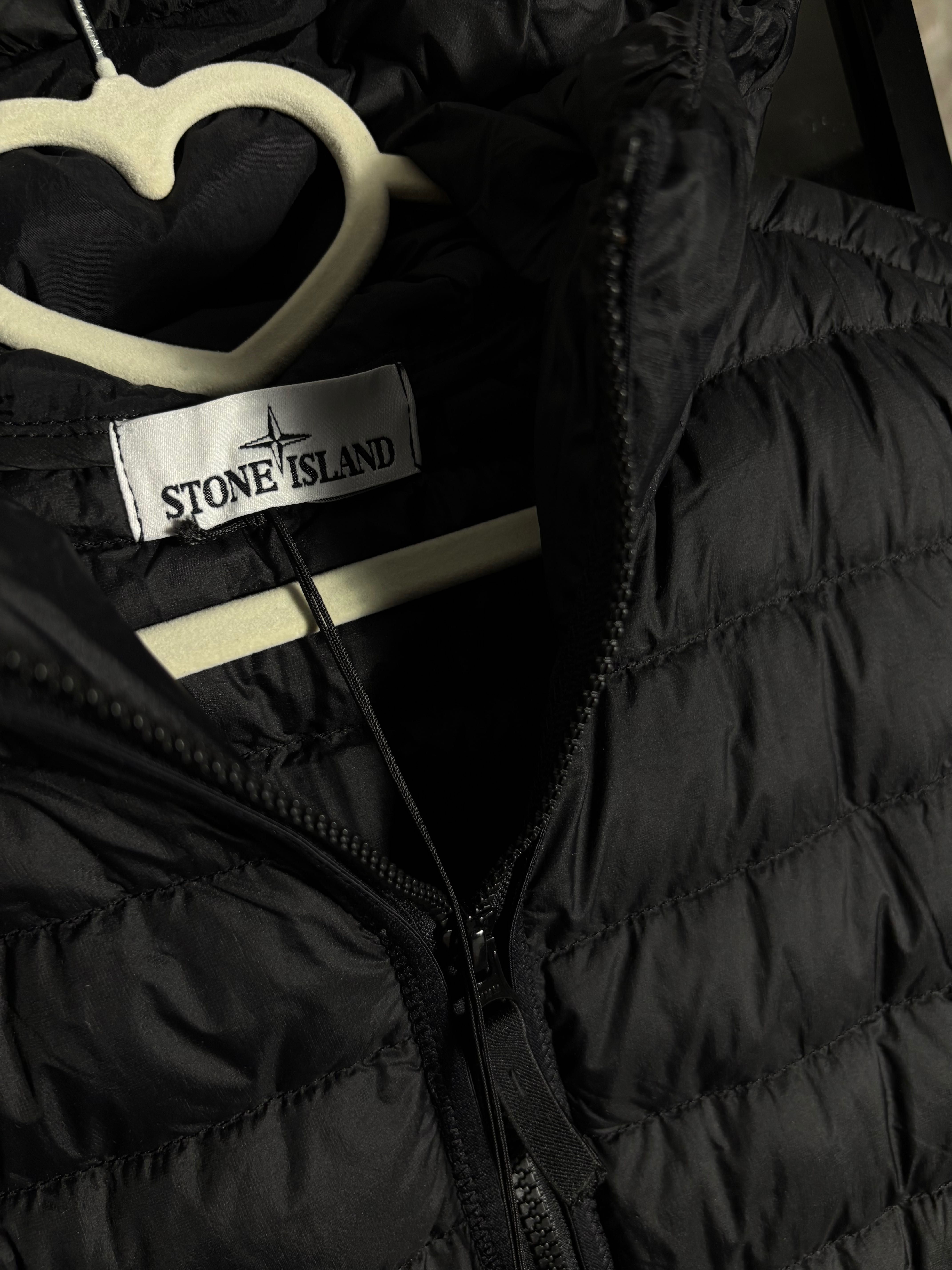 Мікро пуховик Stone Island оригінал