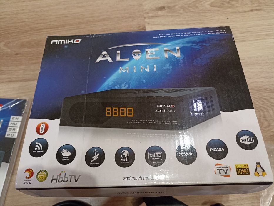 HD ресивер, Роутер, Тв адаптер, TV приставка AMIKO