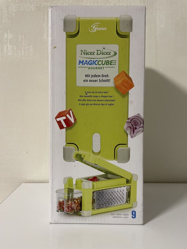 Мульти овочерізка з насадками Nicer Dicer Magic Cube