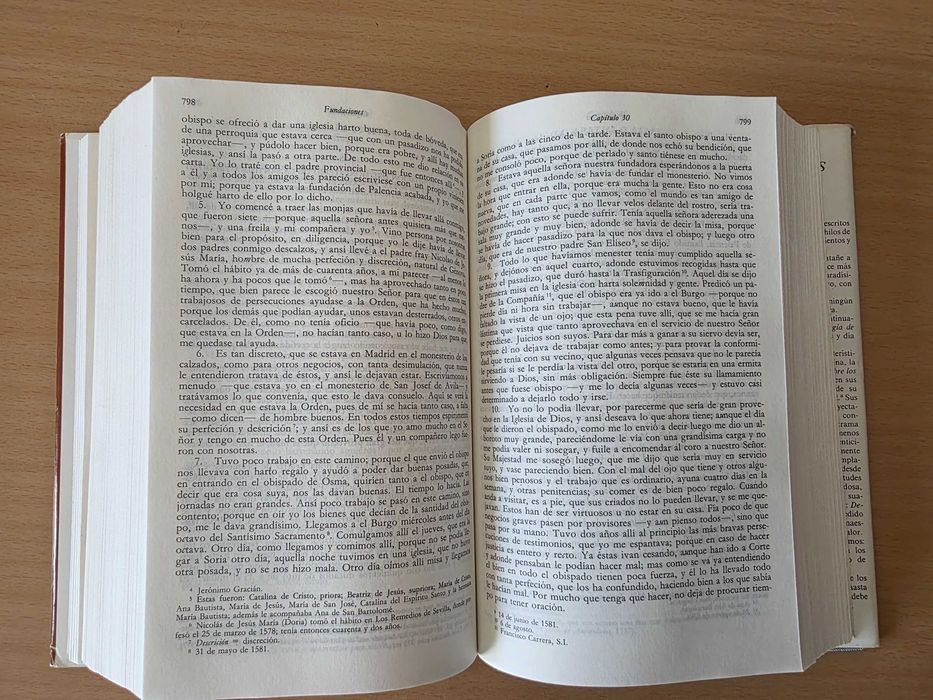 Livro "Obras Completas" de Santa Teresa de Jesus