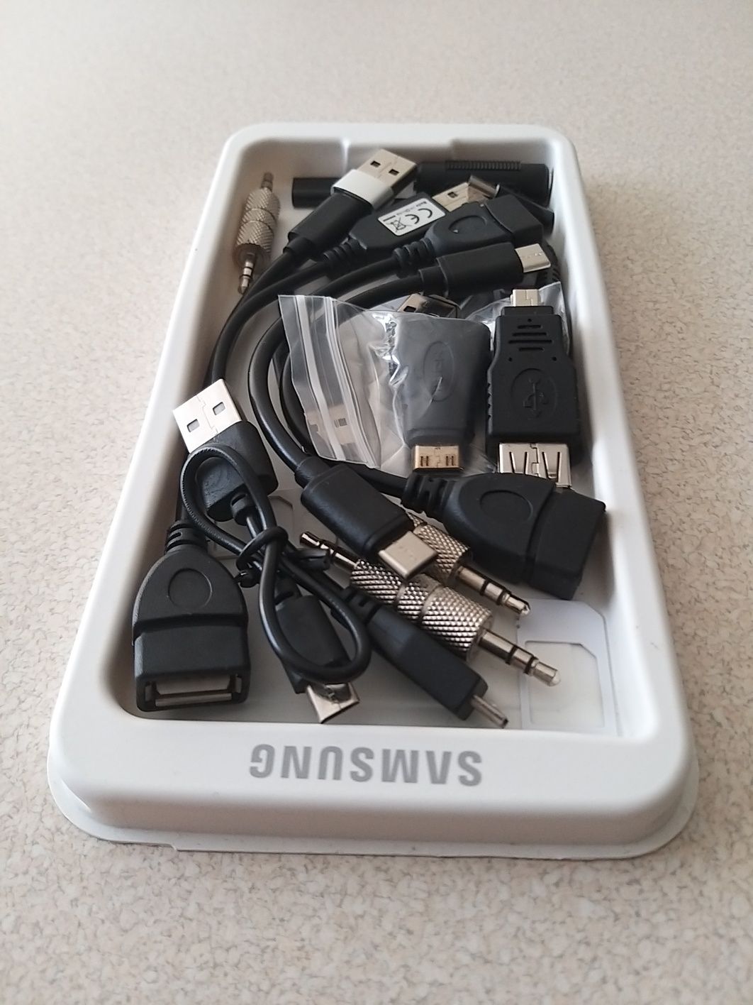 Adapter USB - C, USB - A MICRO, przejściówka.