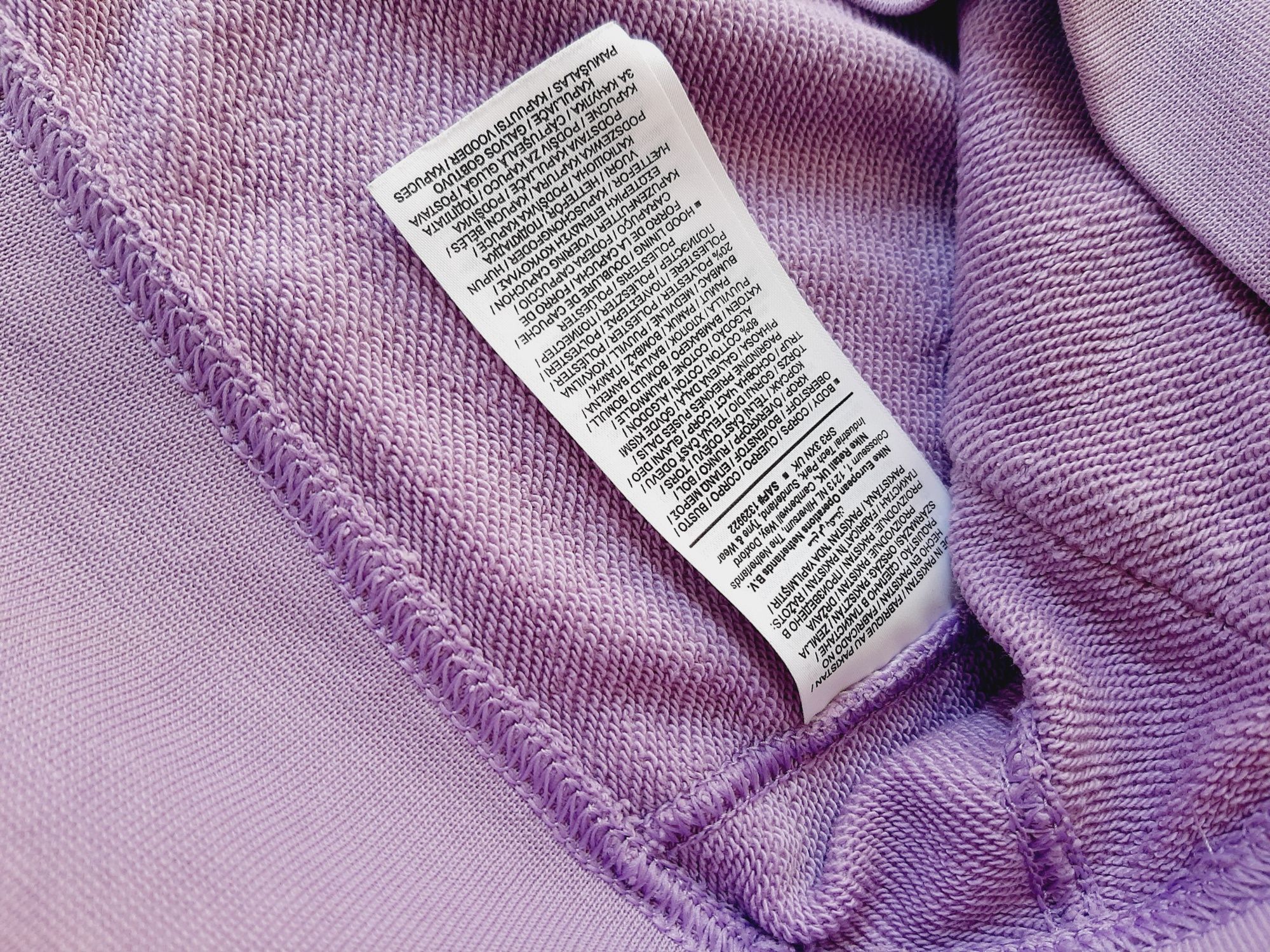 Bluza Nike Air liliowa S promocja dzis