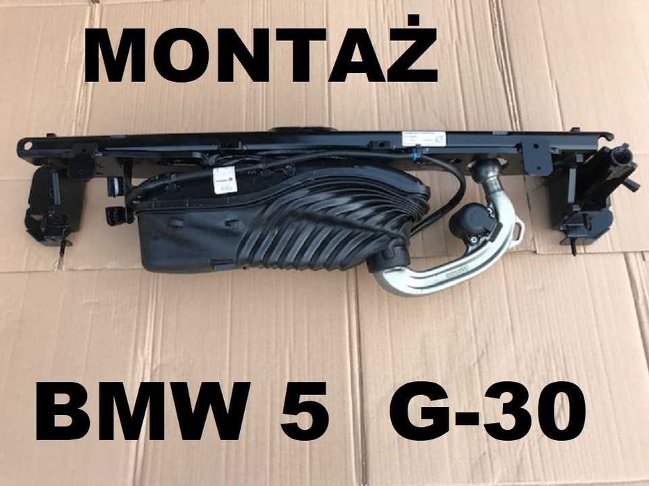 BMW 5 G30 G31 hak holowniczy elektryczny haki holownicze