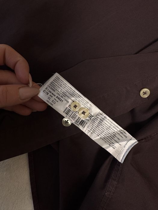 Чоловіча коричнева сорочка Mango