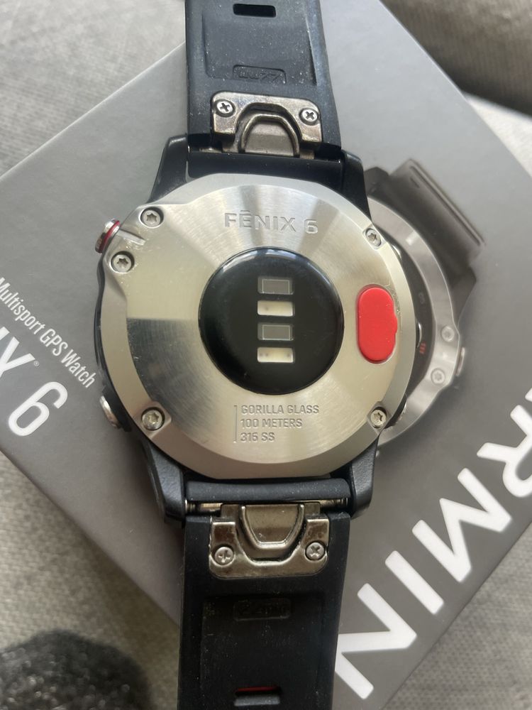 Garmin fenix 6 dodatkowe paski pudeko i pragon