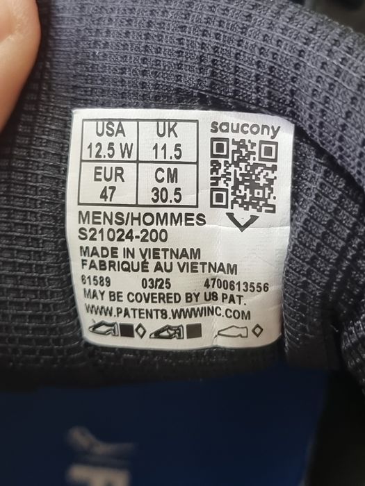 Оригінал 100% чоловічі кросівки saucony triumph 23  eur 47