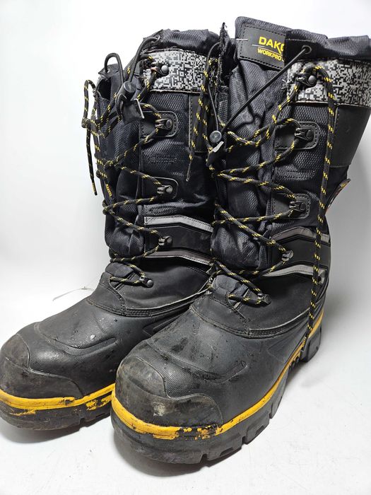 Buty robocze zimowe AMERYKAŃSKIE DAKOTA rozmiar 43 wkładki filcowe