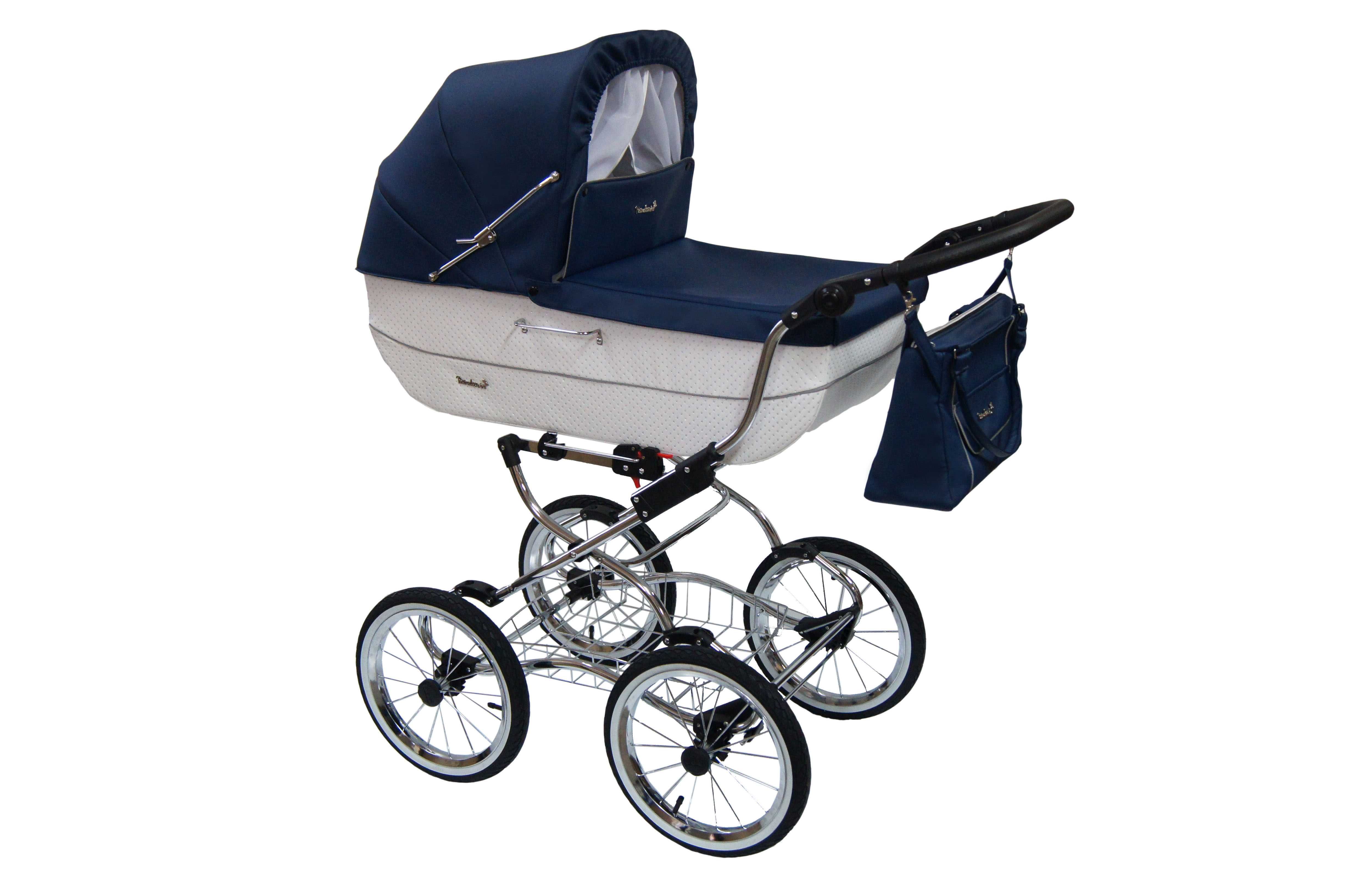 wózek retro Renee + adaptery do fotelika Cybex / Maxi-Cosi / Avionaut