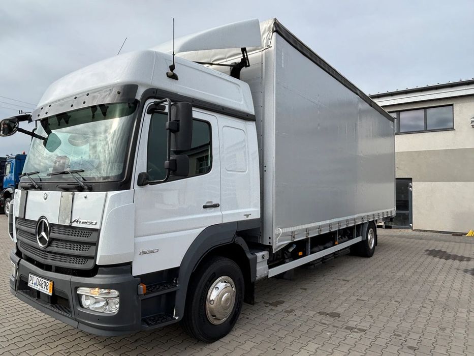 Mercedes-Benz ATEGO 1530 firanka , winda , 16 ton DMC , zaczep do przyczepy , kabina sypialna , z Niemiec, (1527, 1524, 1630, 1627, 1624) 6 cylindrów , sypialka, duże zbiorniki  ATEGO 1530 (1630) 16 ton DMC 6 cylindrów, winda , mega,