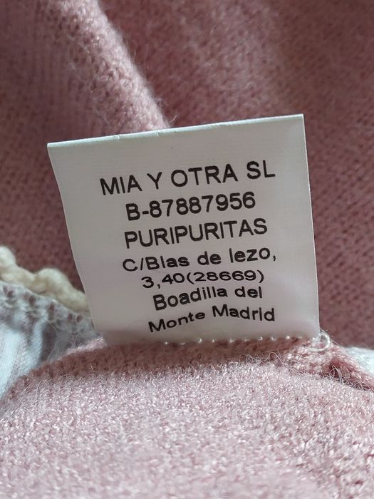 Camisola Malha Rosa c/ Folho, TM