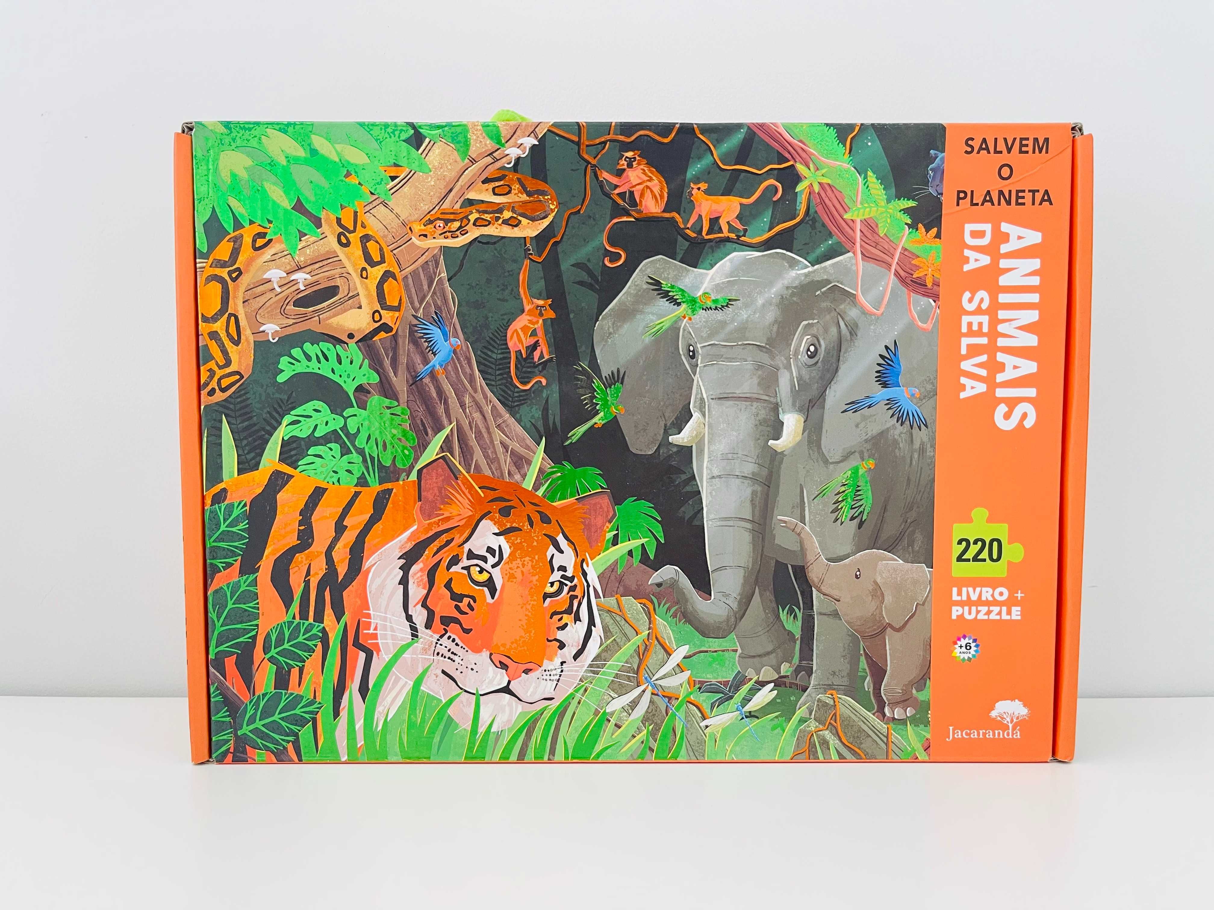 Salvem o Planeta: Animais da Selva - NOVO