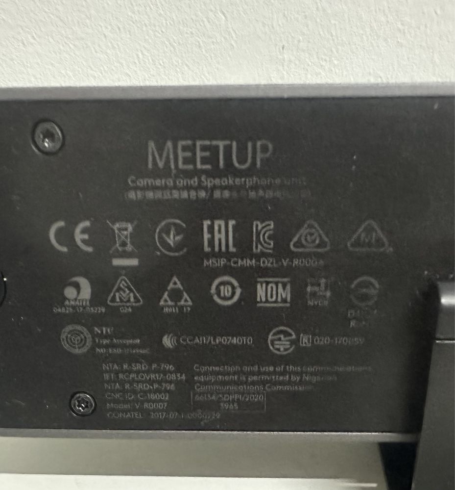 Kamera internetowa -konferencyjna Logitech MeetUp 4k.